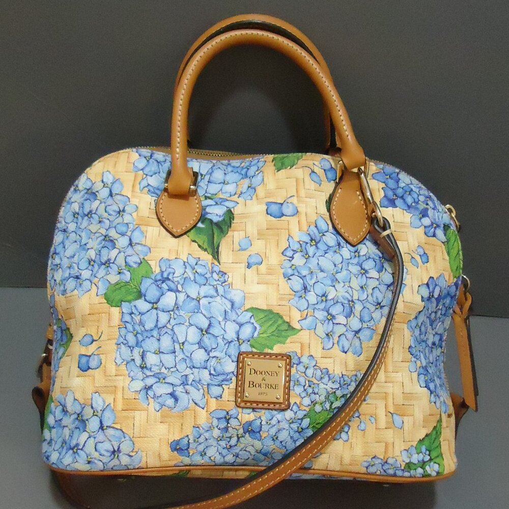 Dooney & Bourke leather satchel handbag.